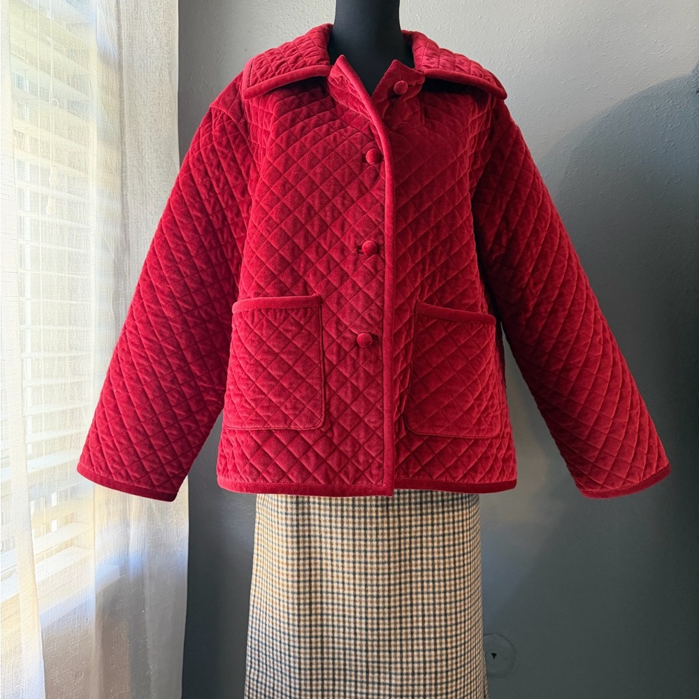 NWT Posse Quilted Scarlet Puffer Jacket